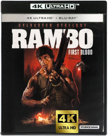 Rambo: First Blood (Rambo: Pierwsza krew) [Blu-Ray 4K]+[Blu-Ray]
