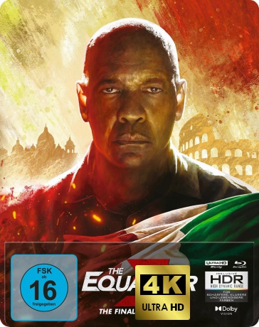 The Equalizer 3 (Bez litości 3. Ostatni rozdział) (steelbook) [Blu-Ray 4K]+[Blu-Ray]