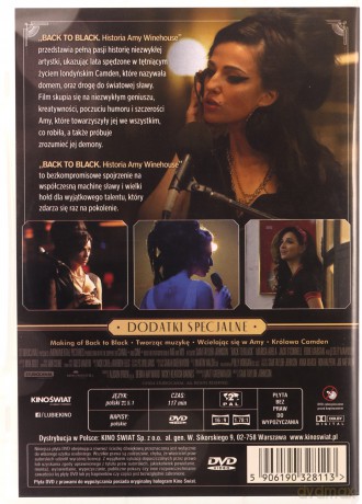 Back to Black. Historia Amy Winehouse [DVD]