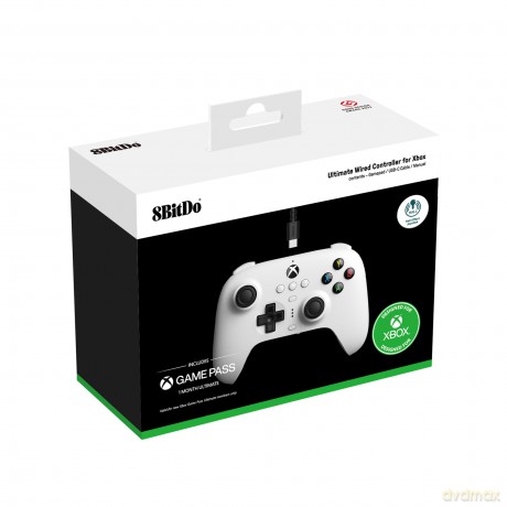 Pad przewodowy 8Bitdo Ultimate Wired Controller for Xbox White Hall Ed.