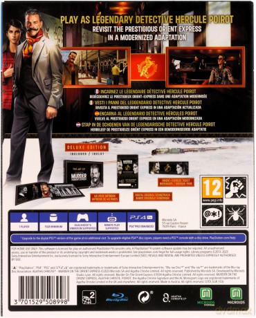 Agatha Christie: Murder on the Orient Express - Deluxe Edition (PS4) Sony PlayStation 4 (PS4)