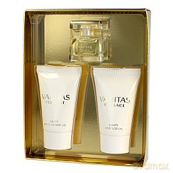 Versace Vanitas Eau De Toilette Zestaw - Woda Toaletowa 4,5ml Bez Spray + Balsam Do Ciała 25ml + Żel Pod Prysznic 25ml [3xKOSMETYKI]
