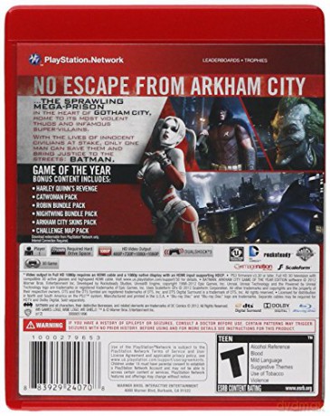 Batman: Arkham City - Game of the Year Edition [GRA PS3]
