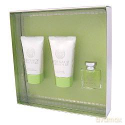Versace Versense Zestaw - Woda Toaletowa 5ml Bez Sprayu + Balsam Do Ciała 25ml + Żel Pod Prysznic 25ml [3xKOSMETYKI]