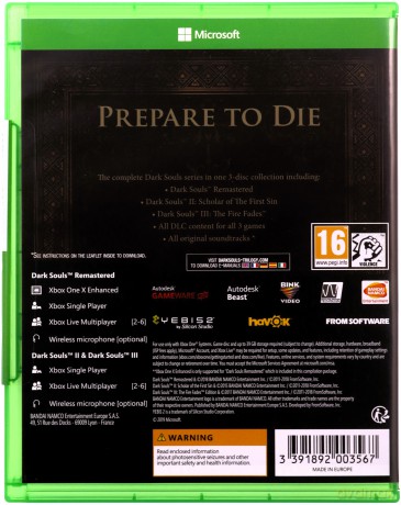 Dark Souls Trilogy [GRA XBOX ONE]