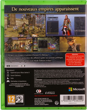 Dynasty Warriors 9: Empires (FR/Multi in Game) [GRA XBOX SERIES X]