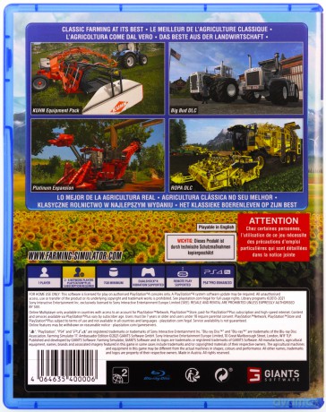 Farming Simulator 17 - Ambassador Edition [GRA PS4]