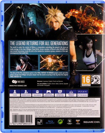 Final Fantasy VII (7) - Remake [GRA PS4]