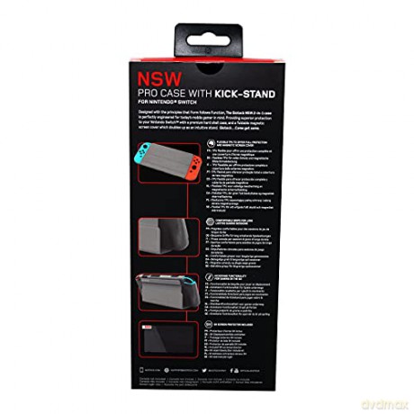 Gioteck Nintendo Switch PRO Case with Kick-Stand
