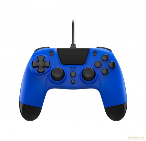 Gioteck Playstation 4 VX-4 Wired Controller (Blue)