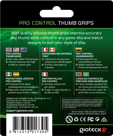 Gioteck XONE Pro Controler Thumb Grips