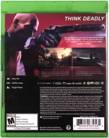 Hitman 2 [GRA XBOX ONE]
