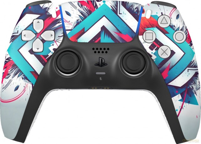 King Wireless Controller For Ps5 Modern Graffiti Model 4
