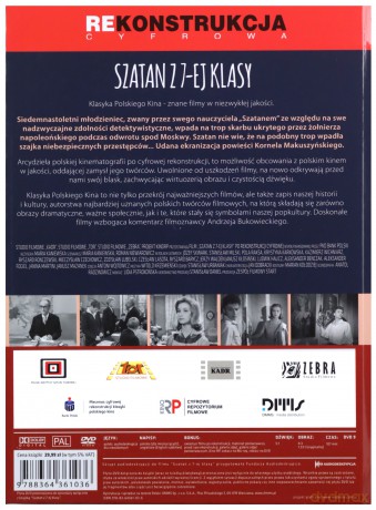 Szatan z 7-ej siódmej klasy (Klasyka Polskiego Kina) (booklet) [DVD]