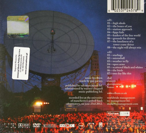 Elbow: Live At Jodrell Bank [2CD]+[DVD]