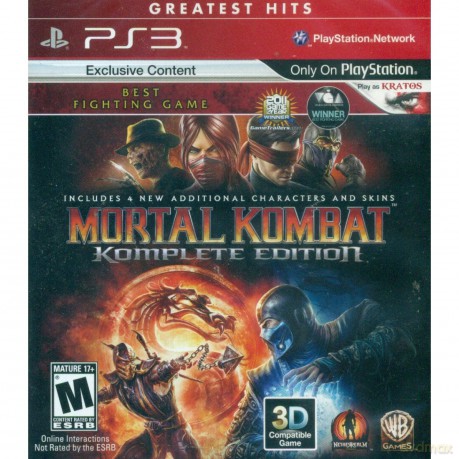 Mortal Kombat Komplete Edition (Greatest Hits) [GRA PS3]