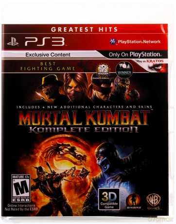 Mortal Kombat Komplete Edition (Greatest Hits) [GRA PS3]