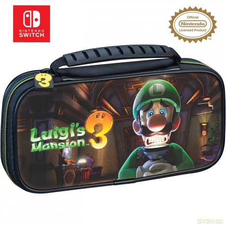 Nintendo Switch Big Ben Lite Slim Travel Case Luigi's Mansion 3