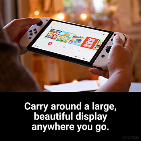 NINTENDO Switch OLED Console - Neon Red/Blue