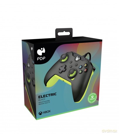 PDP Gaming Wired Controller - Electric Black