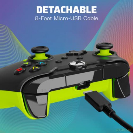 PDP Gaming Wired Controller - Electric Black