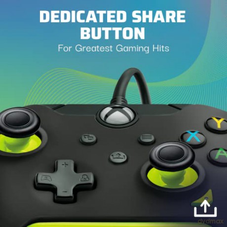 PDP Gaming Wired Controller - Electric Black
