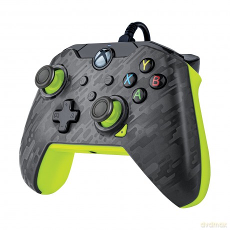 PDP Wired Controller Xbox Series X Blue Carbon - Electric (Yellow)