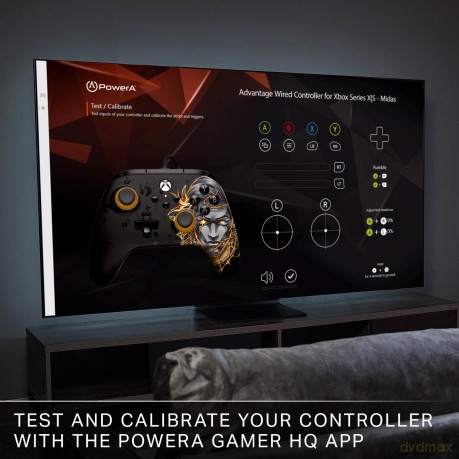 PowerA Advantage Wired Controller - Midas Fortnite (Xbox Series X - S)