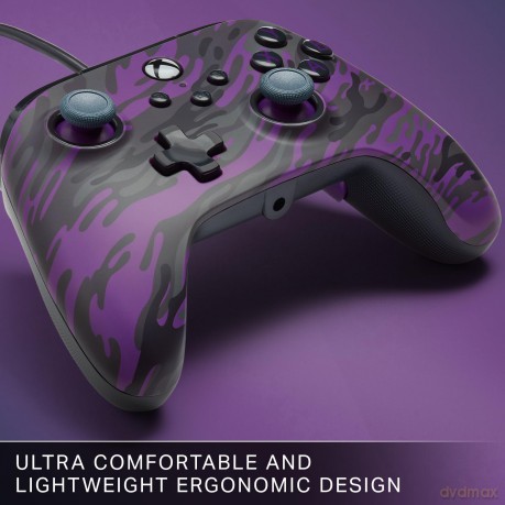 PowerA Advantage Wired Controller - Xbox Series X/S - Purple Camo