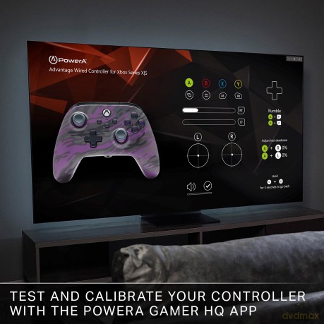 PowerA Advantage Wired Controller - Xbox Series X/S - Purple Camo