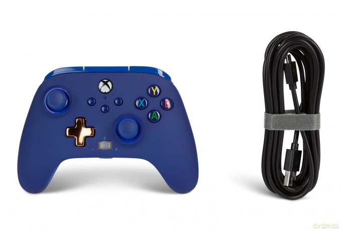 PowerA Enhanced Wired Controller - Xbox Series X/S - Midnight Blue