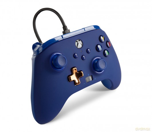 PowerA Enhanced Wired Controller - Xbox Series X/S - Midnight Blue