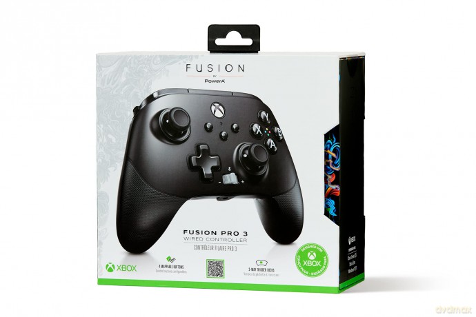 PowerA FUSION Pro 3 Wired Controller - Xbox Series X/S - Black