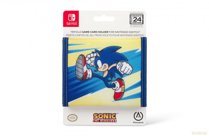 POWERA Trifold Game Card Wallet - Sonic Kick /Nintendo Switch