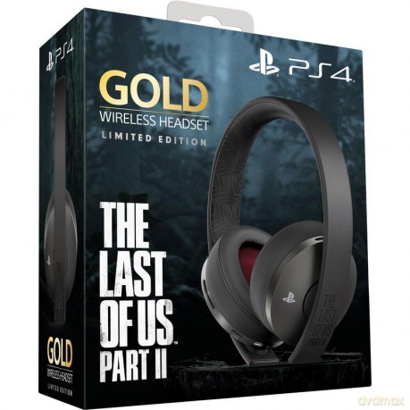 PS4 New Official Sony Gold Wireless Headset 7.1 (Limited)