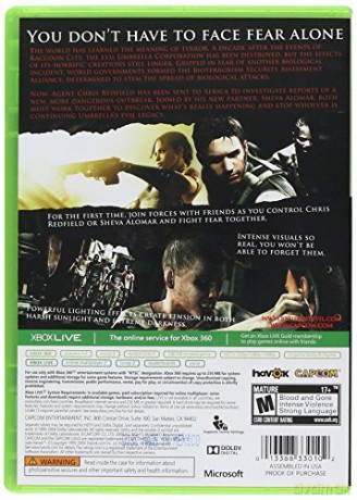 Resident Evil 5 (Platinum Hits) [GRA XBOX360]