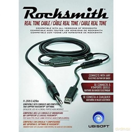 Rocksmith Real Tone Cable for PC, PS3 & Xbox 360