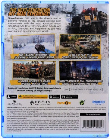 SnowRunner: A MudRunner [GRA PS5]