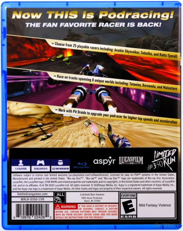 Star Wars Episode I Racer (Limited Run #77) [GRA PS4]