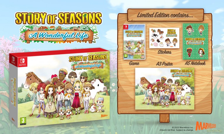 Story of Seasons: A Wonderful Life (Limited) [GRA SWITCH]