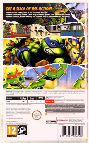Teenage Mutant Ninja Turtles: The Cowabunga Collection (Code in Box) [GRA SWITCH]