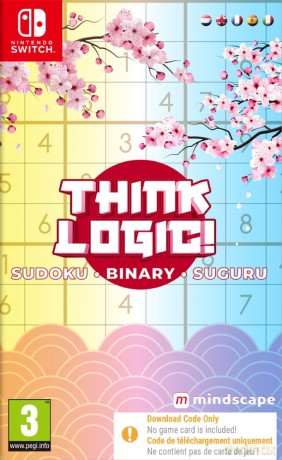Think Logic! Sudoku - Binary - Suguru (Code in Box) [GRA SWITCH]
