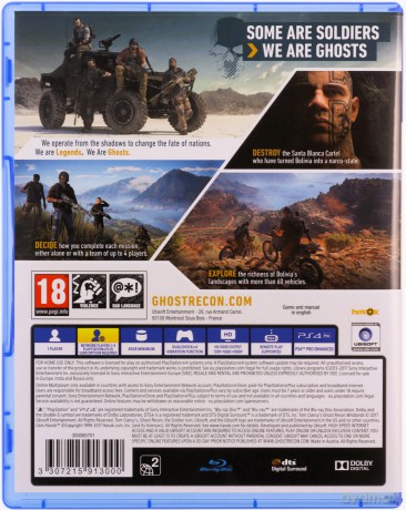 Tom Clancy's Ghost Recon: Wildlands [GRA PS4]