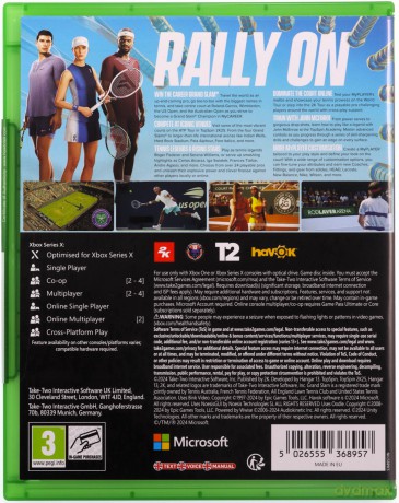 TopSpin 2K25 [GRA XBOX SERIES X]