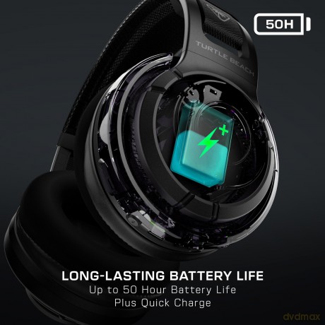 Turtle Beach Atlas Air Wireless Headset - Black-Multiformat