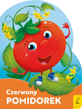 Czerwony pomidorek. Wykrojnik - Urszula Kozłowska [KSIĄŻKA]