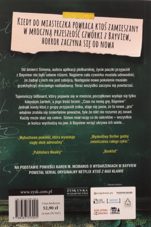 Ktoś z nas powrócił - Karen M. McManus [KSIĄŻKA]