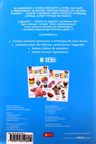 Logopedia Ćwiczenia i wierszyki z głoską: R [KSIĄŻKA]