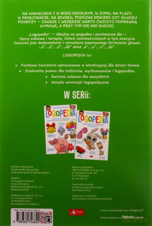 Logopedia. Ćwiczenia i wierszyki z głoskami: Ś, Ć, Ź, DŹ oraz S, C, Z, DZ [KSIĄŻKA]