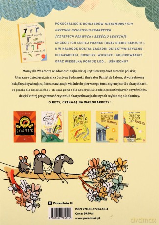 O rety, skarpety! Małe pomieszanie z poplątaniem plus trochę zagadek, dowcipów i jedna zwariowana historia. Niesamowite przygody dziesięciu skarpetek - Justyna Bednarek [KSIĄŻKA]